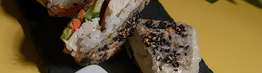 Delicious sushi sandwich recipe