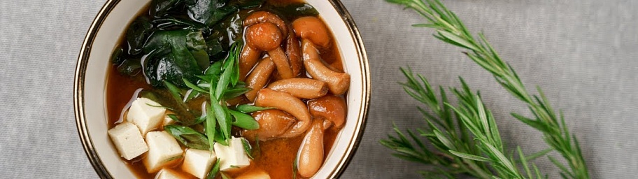 Fragrant miso soup